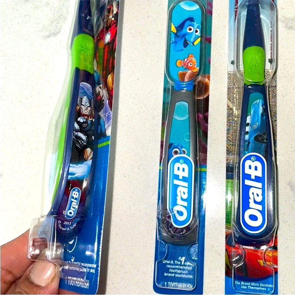 Oral B Kids’ Character Tooth Brushes (5)